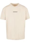 MJ Gonzales Bluser & t-shirts 'In tha Hood V.2'  beige / sort