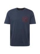 TOMMY HILFIGER Bluser & t-shirts 'ICON CREST'  marin / blodrød / hvid