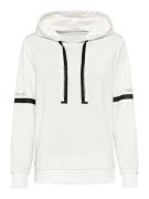 heine Sweatshirt  sort / hvid