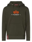 ALPHA INDUSTRIES Sweatshirt  khaki / orange / hvid