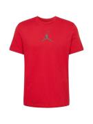 Jordan Bluser & t-shirts 'Jumpman'  antracit / rød