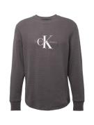 Calvin Klein Jeans Bluser & t-shirts  mørkegrå / hvid