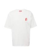 DIESEL Bluser & t-shirts  rød / sort / hvid