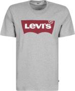 LEVI'S ® Bluser & t-shirts 'Graphic Set In Neck'  grå-meleret / kirseb...
