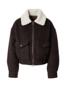 LEVI'S ® Overgangsjakke 'Baby Bubble Wool Trucker'  beige / mørkebrun