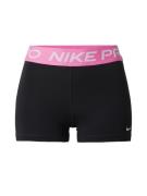 NIKE Sportsbukser 'Pro'  lys pink / sort / hvid