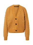 VERO MODA Cardigan 'WINNIE'  cognac / sølv