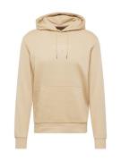 JACK & JONES Sweatshirt 'ARCHIE'  beige / hvid