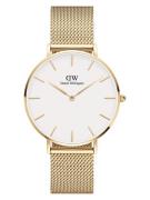 Daniel Wellington Analogt ur 'Petite'  guld / hvid