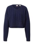 LEVI'S ® Pullover 'Rae Cropped Sweater'  navy