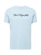 Karl Lagerfeld Bluser & t-shirts  lyseblå / sort / hvid