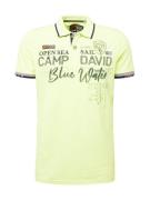 CAMP DAVID Bluser & t-shirts  navy / mørkeblå / neongrøn