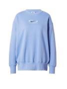 Nike Sportswear Sweatshirt 'PHOENIX FLEECE'  dueblå / sort / hvid