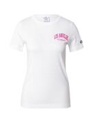 Champion Authentic Athletic Apparel Shirts  pink / hvid