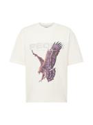 Pequs Bluser & t-shirts 'Eagle'  creme / grå / lilla / orange