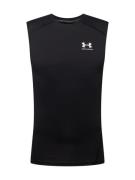 UNDER ARMOUR Funktionsskjorte  sort / hvid