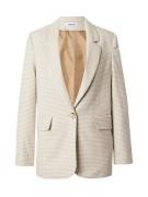 EDITED Blazer 'Maira'  creme / mørkebeige