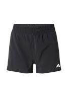 ADIDAS PERFORMANCE Sportsbukser  sort / hvid