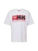 DIESEL Bluser & t-shirts 'T-BOXT'  rød / sort / hvid