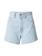 LEVI'S ® Jeans 'High Waisted Mom Short'  blue denim / lysebrun