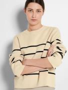 SELECTED FEMME Pullover  beige / sort