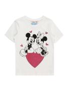 KIDS ONLY Bluser & t-shirts 'MICKEY'  blandingsfarvet / hvid