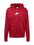 Nike Sportswear Sweatshirt  grå / rød / hvid