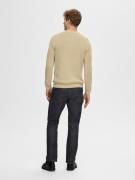 SELECTED HOMME Pullover 'OWN'  beige / camel