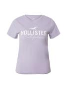 HOLLISTER Shirts  lyselilla / hvid