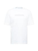 Calvin Klein Bluser & t-shirts 'NEW YORK'  beige / hvid