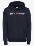 JACK & JONES Sweatshirt  marin / rød / hvid