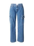 Calvin Klein Jeans Cargojeans 'EXTREME LOW RISE BAGGY'  blue denim