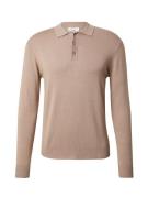 DAN FOX APPAREL Pullover 'Mirco'  taupe