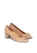 Kazar Pumps  beige / guld