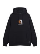 Pull&Bear Sweatshirt  brun / karamel / lysegrå / sort