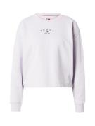 Tommy Jeans Sweatshirt 'Essential'  navy / pastellilla / rød / hvid