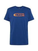 G-Star RAW Bluser & t-shirts  royalblå / orange