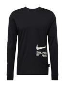 Nike Sportswear Bluser & t-shirts 'BIG SWOOSH'  sort / hvid