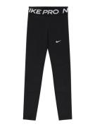 NIKE Sportsbukser  sort / hvid