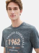 TOM TAILOR Bluser & t-shirts  navy / grafit / fersken / hvid