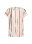 Soyaconcept Shirts 'ARETHA 36'  grøn / abrikos / lyserød / hvid