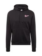 Nike Sportswear Sweatshirt  lys pink / sort / hvid