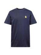SELECTED HOMME Bluser & t-shirts 'Garland'  natblå / gul / grøn