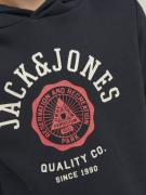 Jack & Jones Junior Sweatshirt  lys rød / sort / offwhite