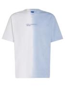 KARL LAGERFELD JEANS Bluser & t-shirts  pastelblå / hvid