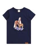 Walkiddy Bluser & t-shirts 'Little & Big Horses'  navy / brun / lilla ...