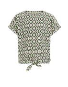 WE Fashion Bluser & t-shirts  kit / grøn / sort