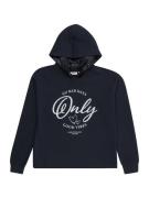 KIDS ONLY Sweatshirt 'Wendy'  natblå / sølvgrå