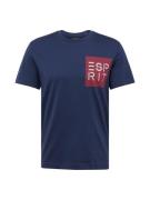 ESPRIT Bluser & t-shirts  navy / rød / hvid