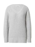 WEEKDAY Pullover 'Farila'  lysegrå